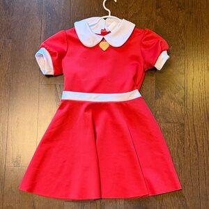 Classic Red Kids Costume Dress